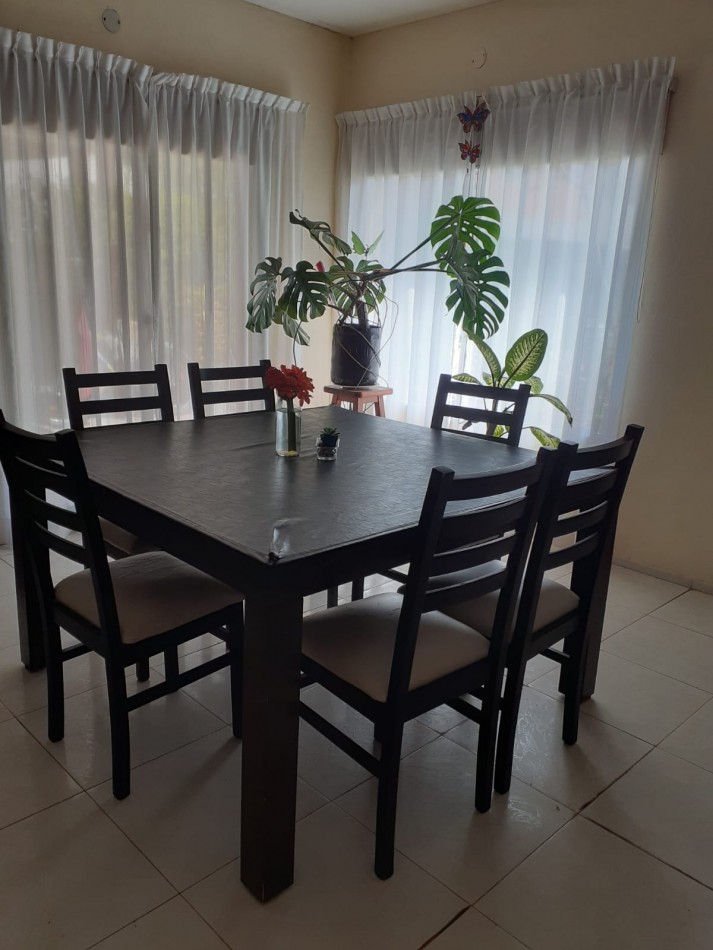 DUPLEX EN PINAMAR, PARA 8 PERSONAS. 