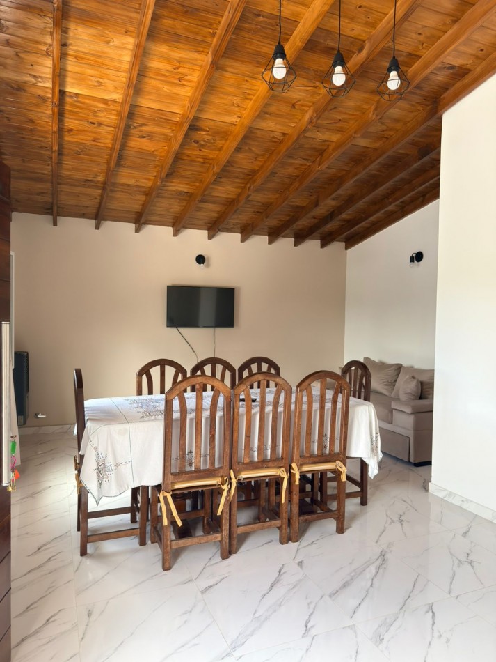 Departamento con pileta para 6 personas.