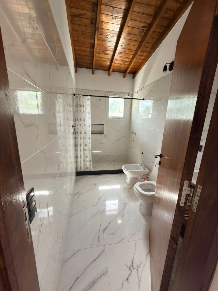 Departamento con pileta para 6 personas.