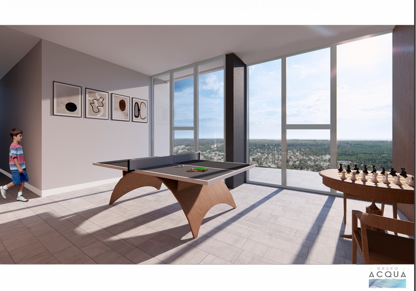 Departamento en pozo a la venta, en el centro de Pinamar.