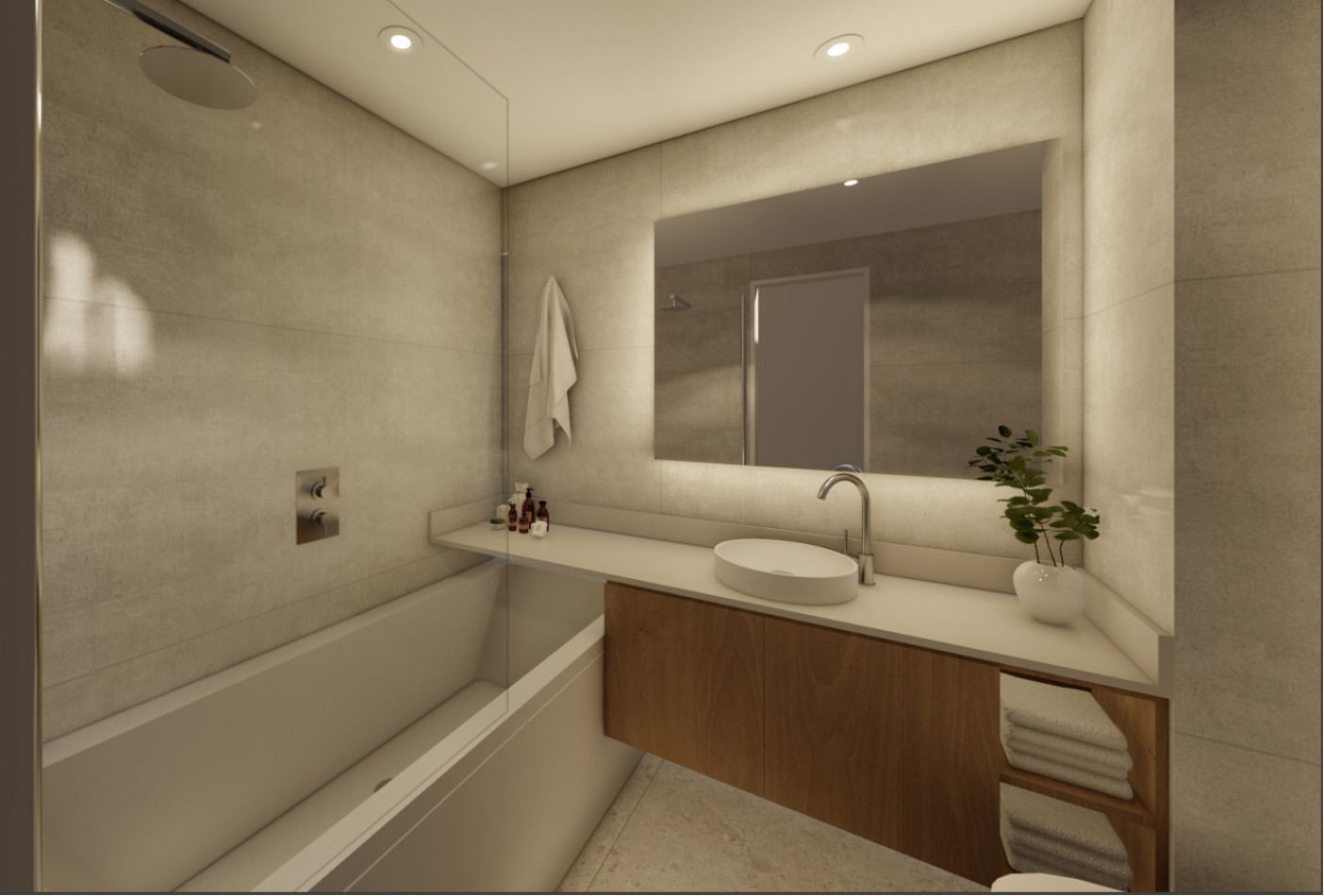 Departamento en pozo a la venta, en el centro de Pinamar.